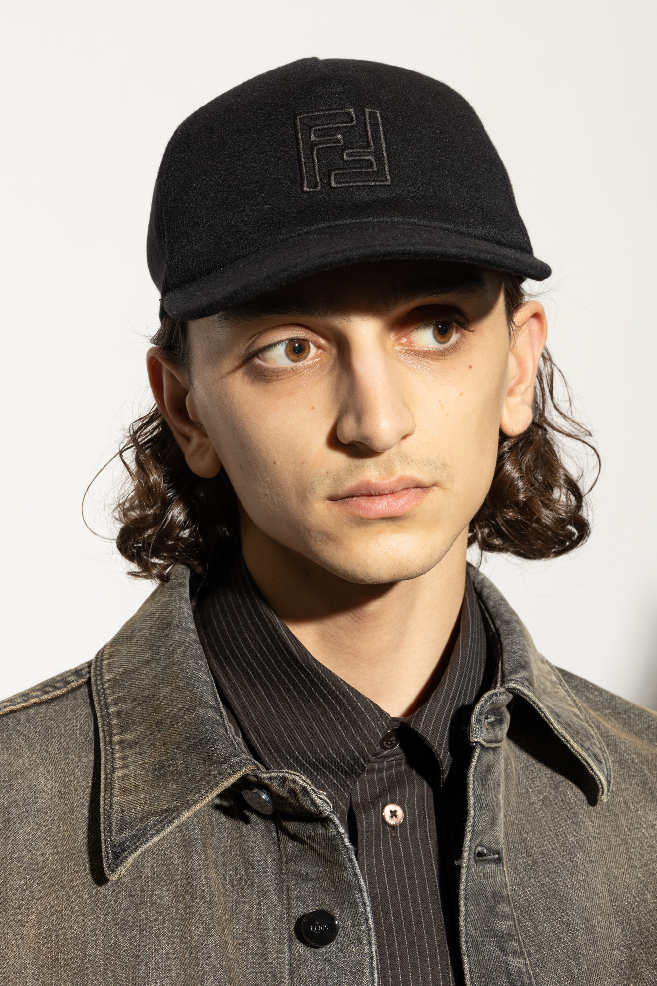 Fendi Wool baseball cap | Men's | Vitkac